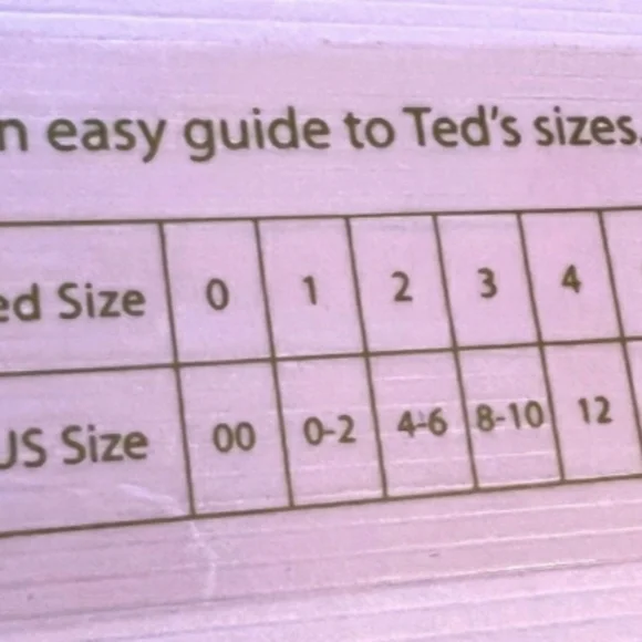 Ted Baker Nora Fantasia Dark floral Midi Dress S2 - Picture 12 of 12